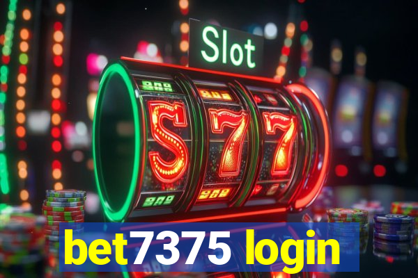 bet7375 login